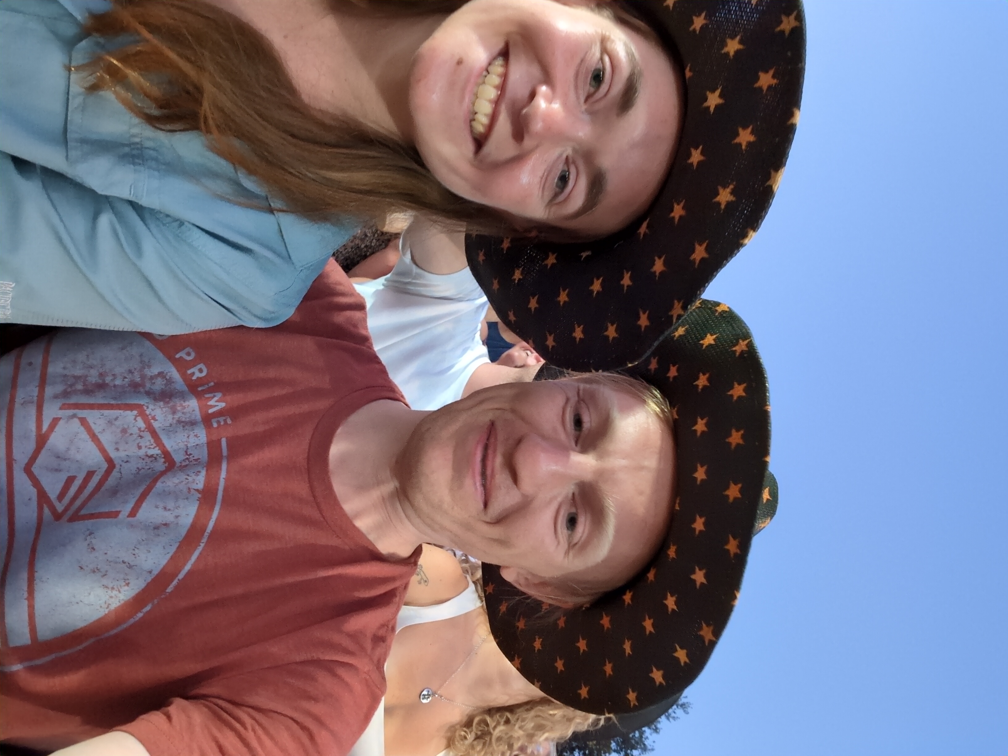 Enjoying the evening