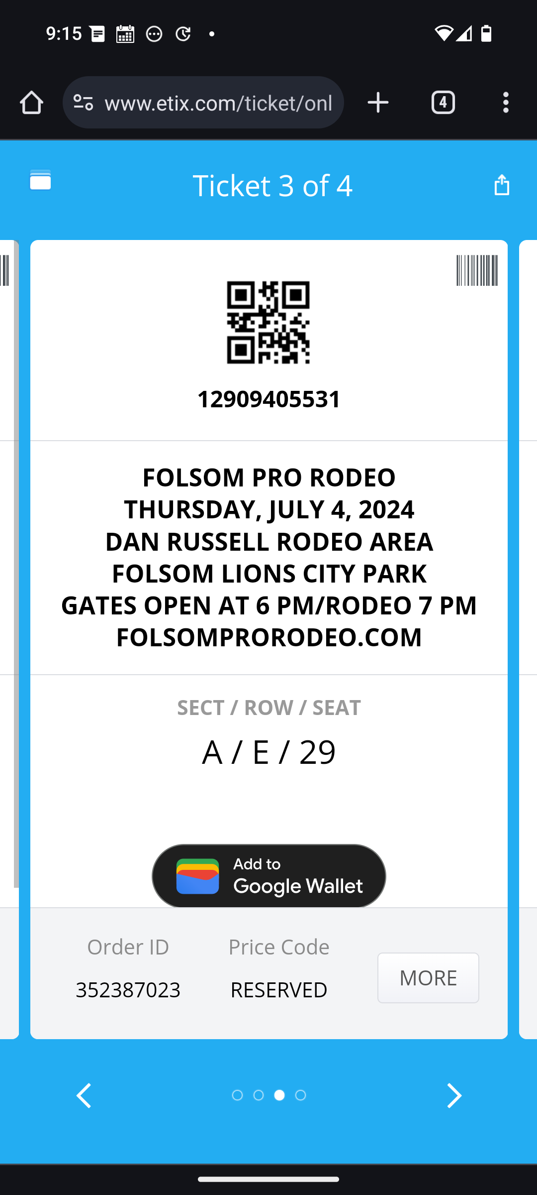 Planning the celebration